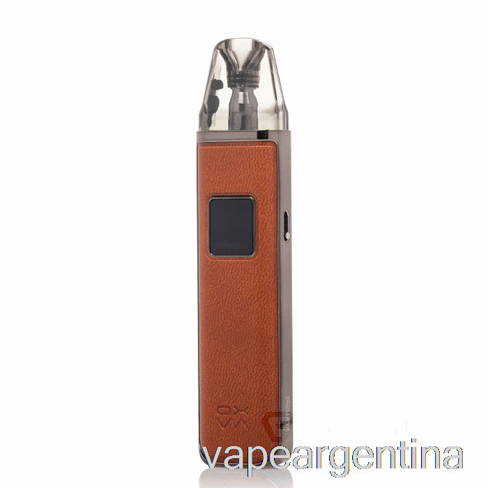 Oxva Xlim Pro 30w Pod System Cuero Marrón Vape Descartable